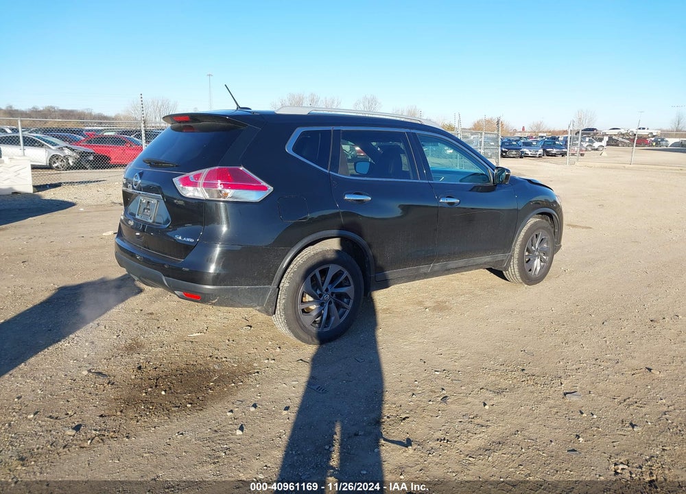 2016 NISSAN ROGUE SL VIN: 5N1AT2MV3GC824852