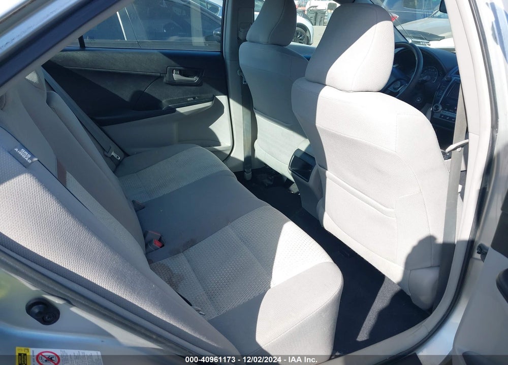2012 TOYOTA CAMRY LE VIN: 4T1BF1FK4CU062161
