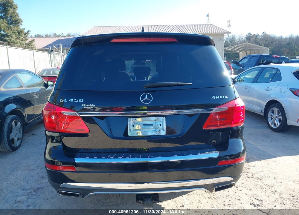 2014 MERCEDES-BENZ GL 450 4MATIC VIN: 4JGDF7CE3EA298444