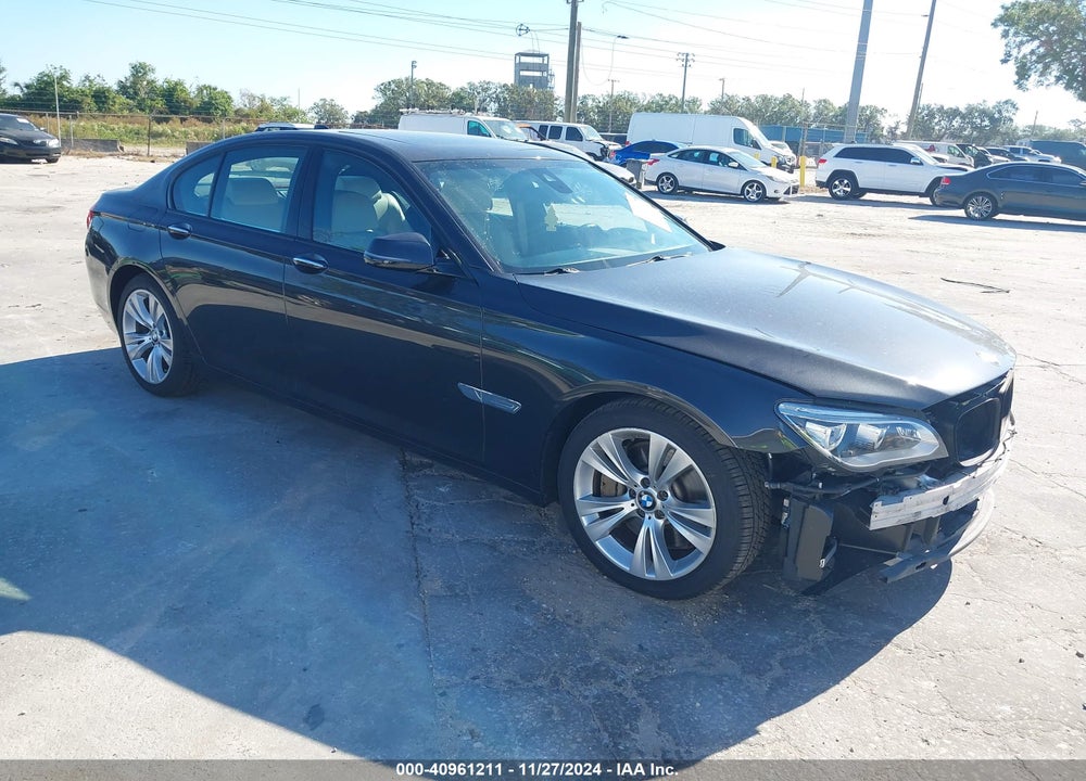 2013 BMW 750I XDRIVE VIN: WBAYB6C56DD223758