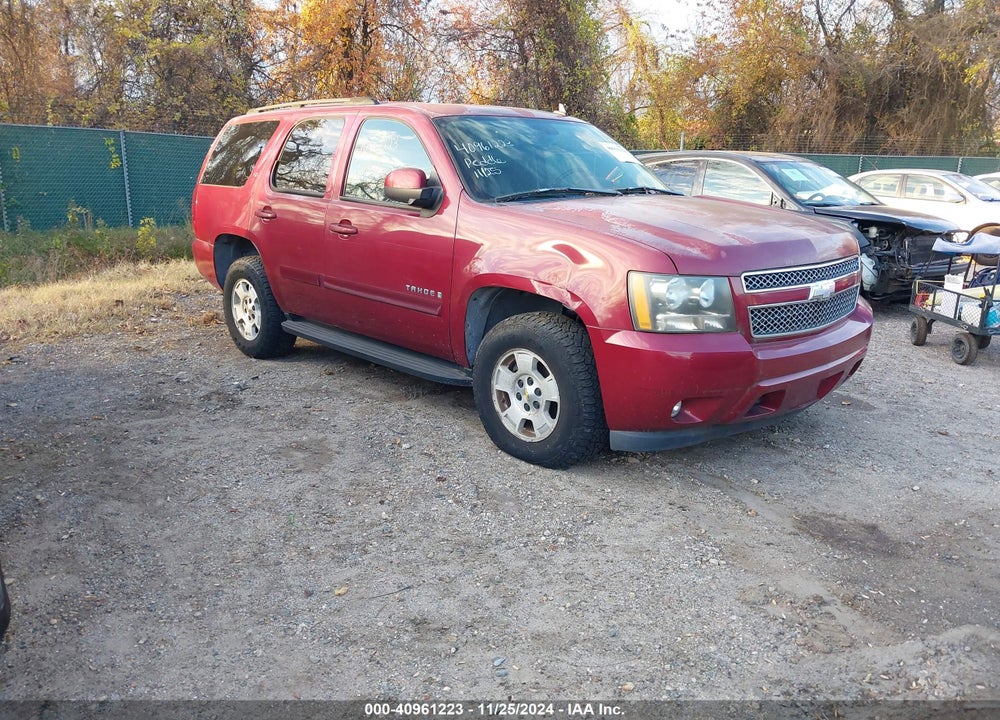 2007 CHEVROLET TAHOE LT VIN: 1GNFK13077J121884