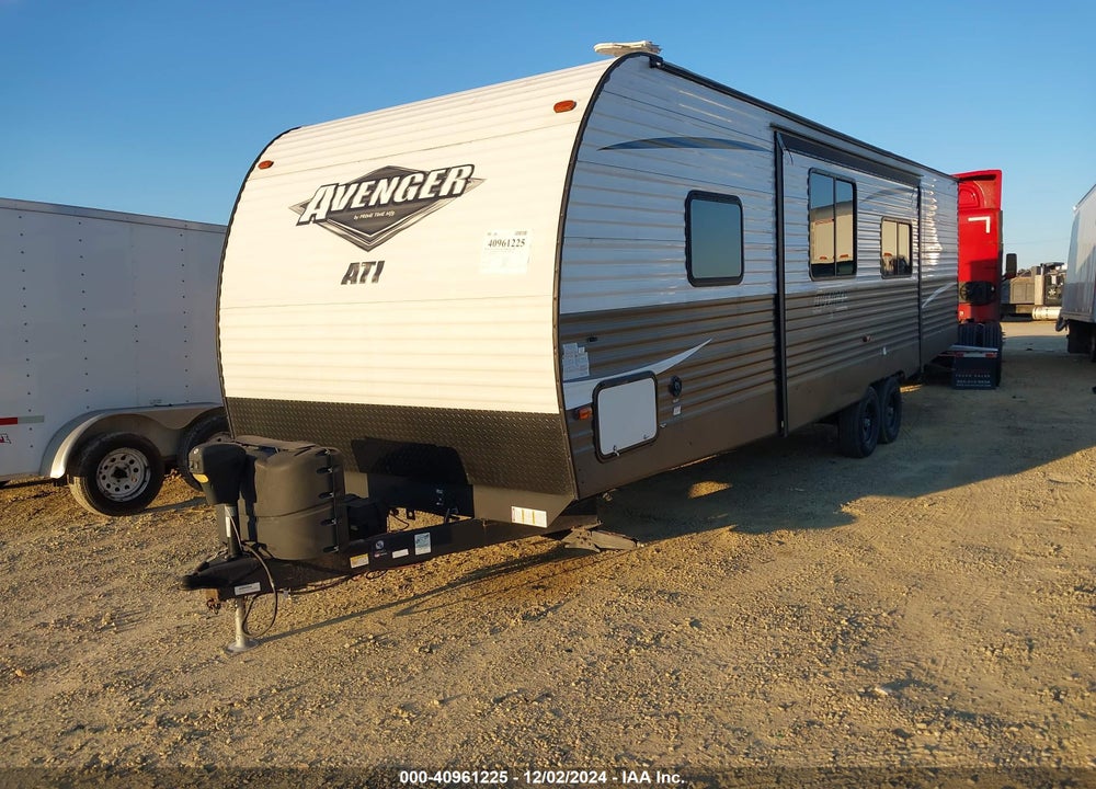 2019 AVENGER TRAVEL TRAILER VIN: 5ZT2AVSB7KB922661