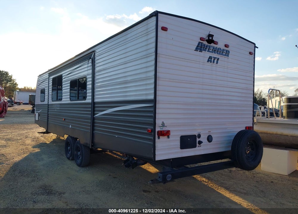 2019 AVENGER TRAVEL TRAILER VIN: 5ZT2AVSB7KB922661