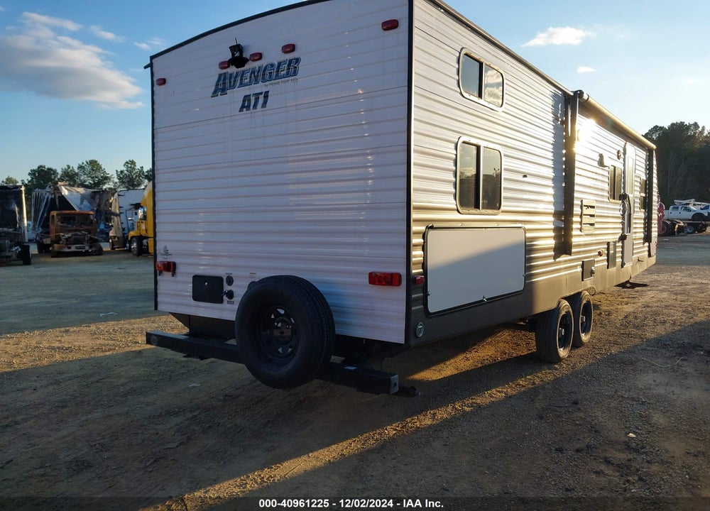 2019 AVENGER TRAVEL TRAILER VIN: 5ZT2AVSB7KB922661