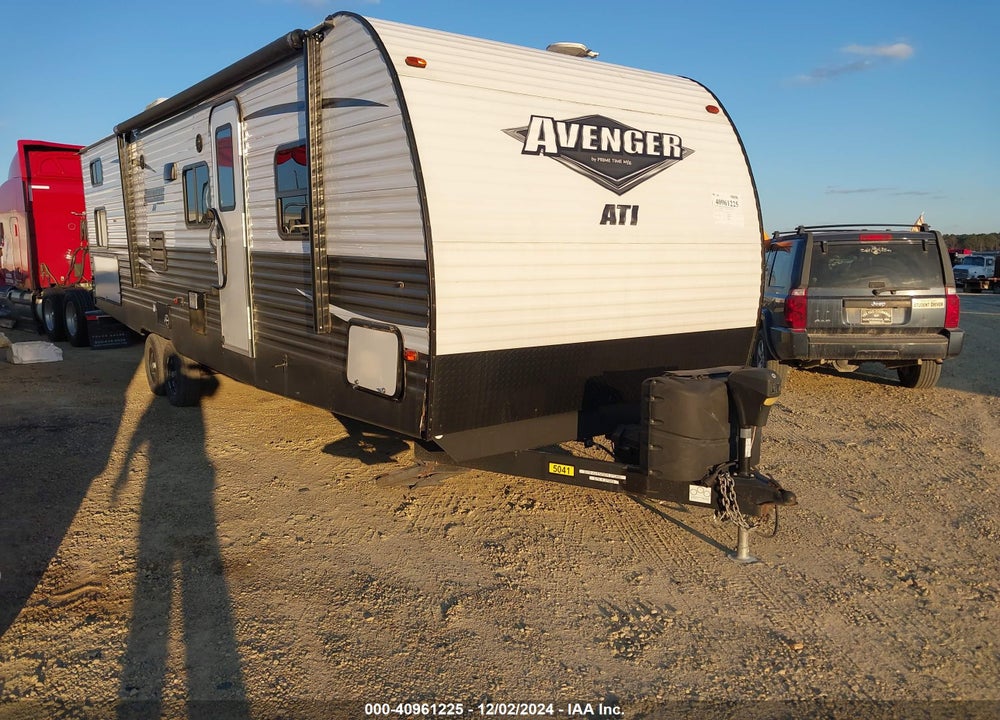 2019 AVENGER TRAVEL TRAILER VIN: 5ZT2AVSB7KB922661