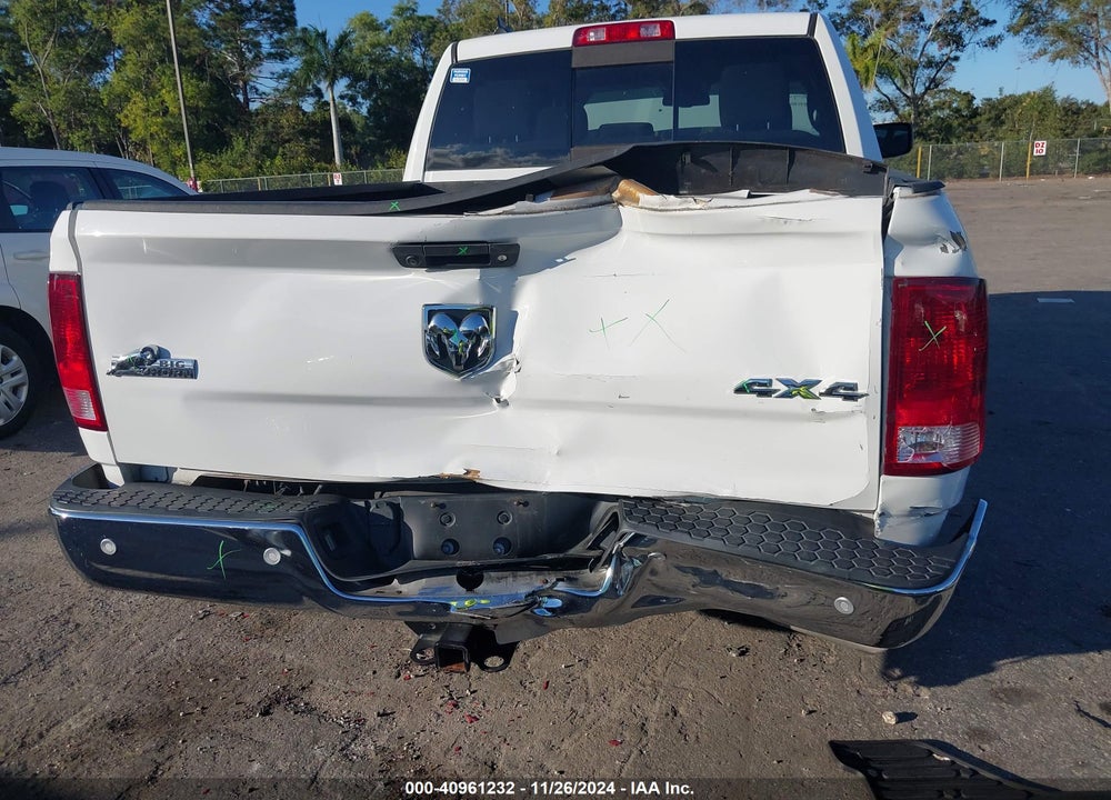 2017 RAM 1500 BIG HORN 4X4 5'7 BOX VIN: 1C6RR7LG5HS718133