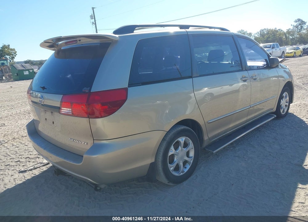 2004 TOYOTA SIENNA CE VIN: 5TDZA23C54S219898