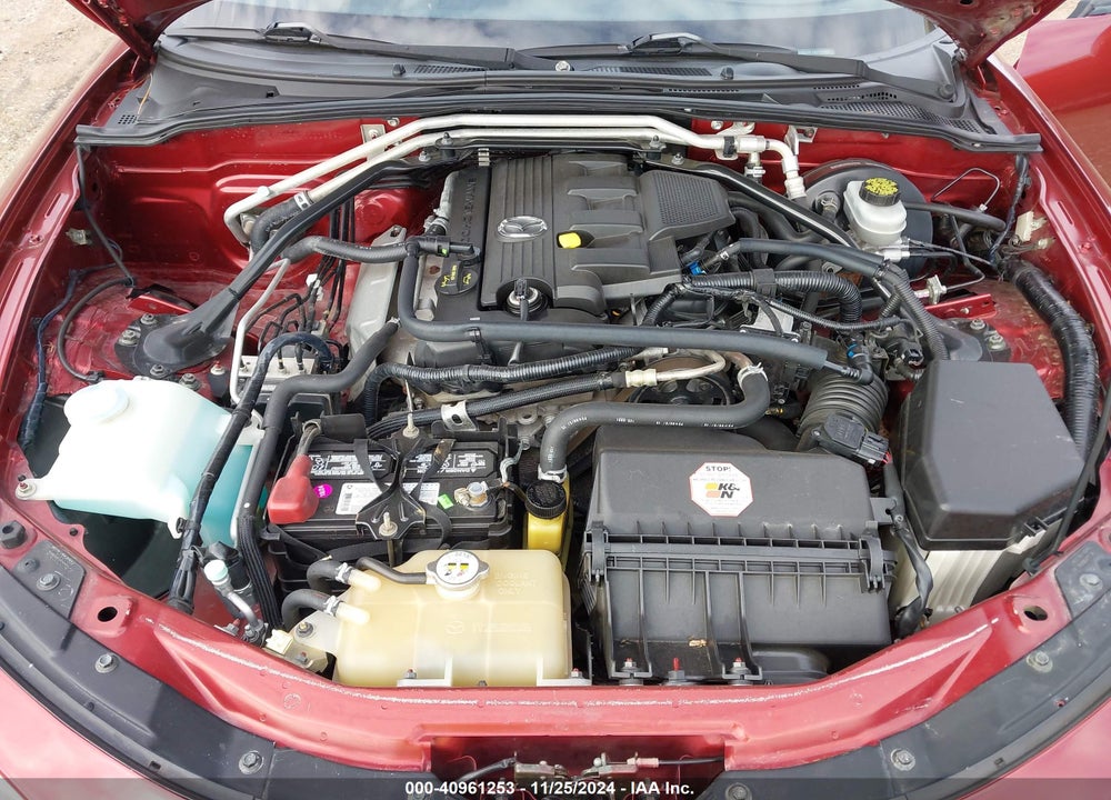 2006 MAZDA MX-5 GRAND TOURING VIN: JM1NC25F760119890