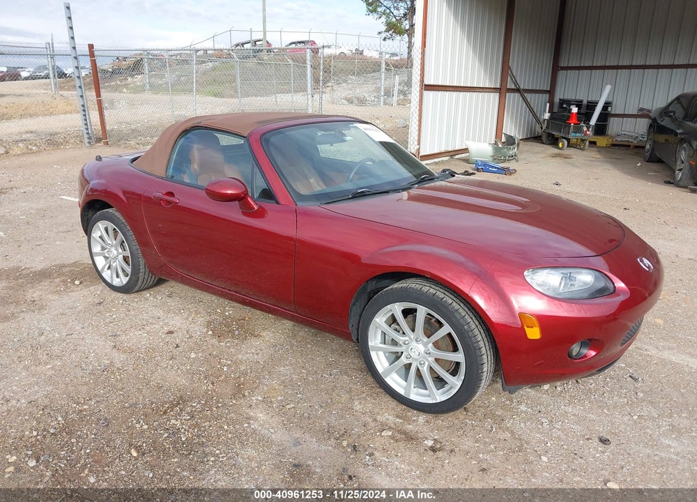 2006 MAZDA MX-5 GRAND TOURING VIN: JM1NC25F760119890