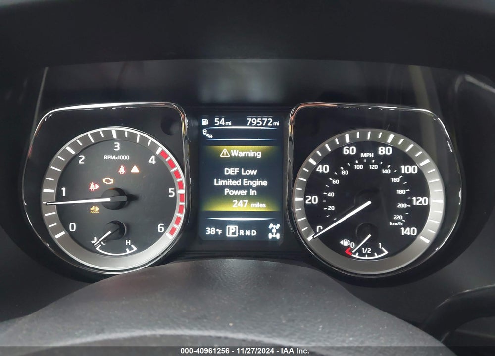 2017 NISSAN TITAN XD SL DIESEL VIN: 1N6BA1F45HN561537