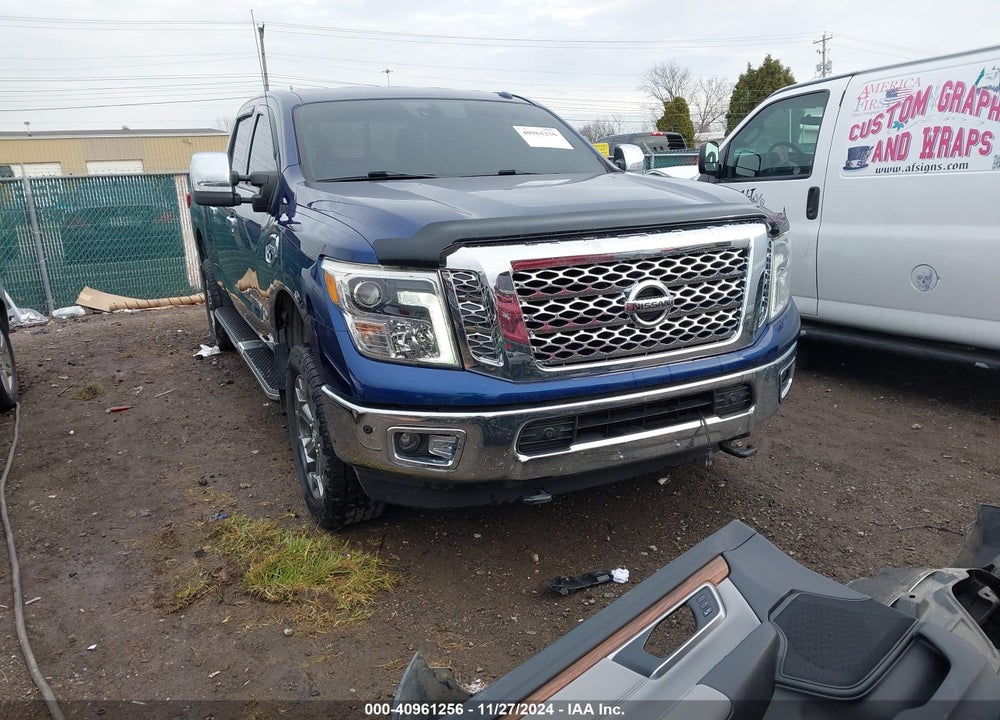 2017 NISSAN TITAN XD SL DIESEL VIN: 1N6BA1F45HN561537