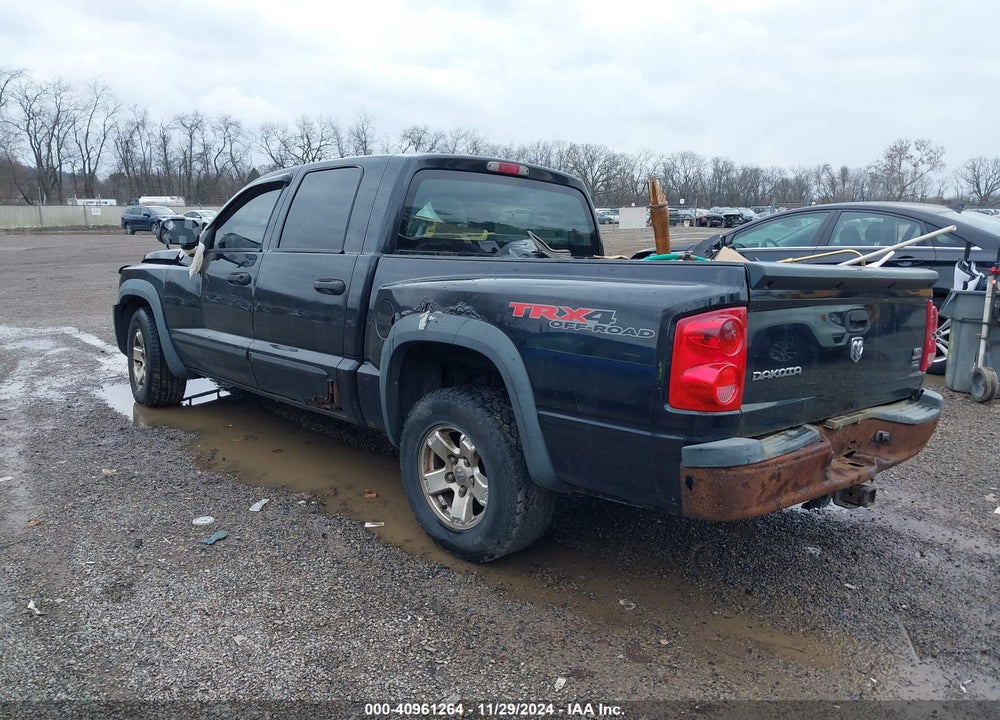 2008 DODGE DAKOTA TRX VIN: 1D7HW78N68S554031
