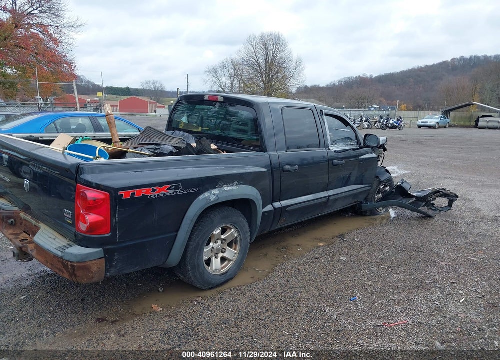 2008 DODGE DAKOTA TRX VIN: 1D7HW78N68S554031