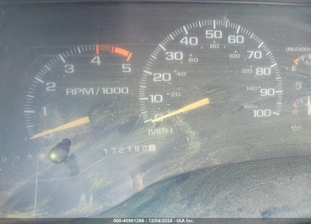 1995 GMC SIERRA K2500 VIN: 1GTGK29K1SE535739