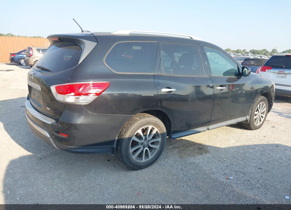 2013 NISSAN PATHFINDER SV VIN: 5N1AR2MNXDC640132