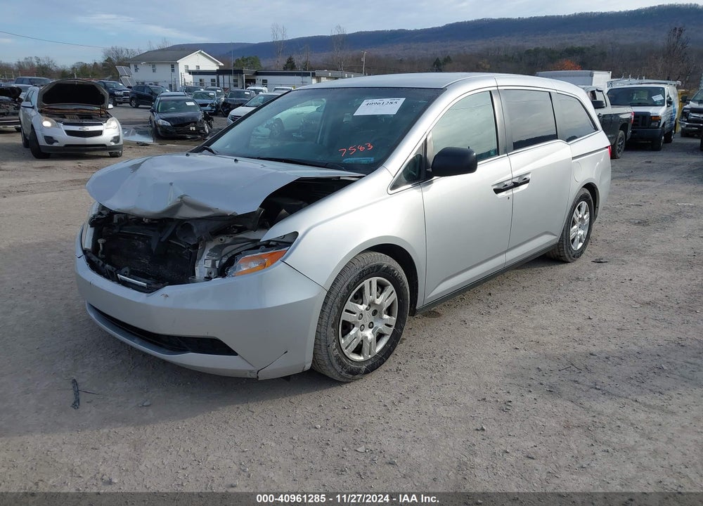 2012 HONDA ODYSSEY LX VIN: 5FNRL5H29CB117583