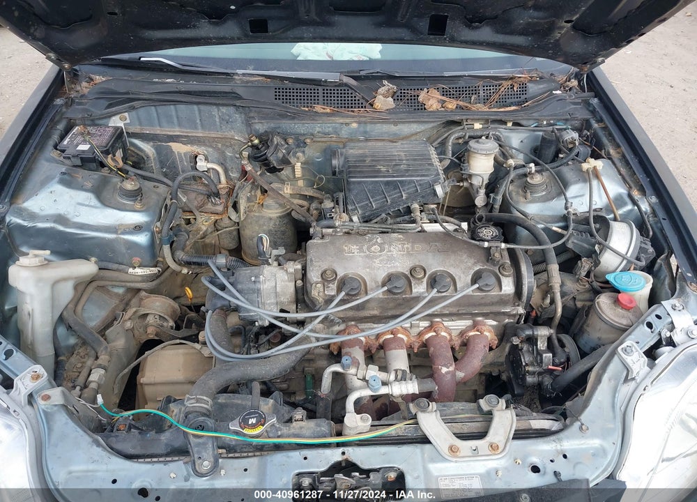 2000 HONDA CIVIC LX VIN: 1HGEJ6677YL054109