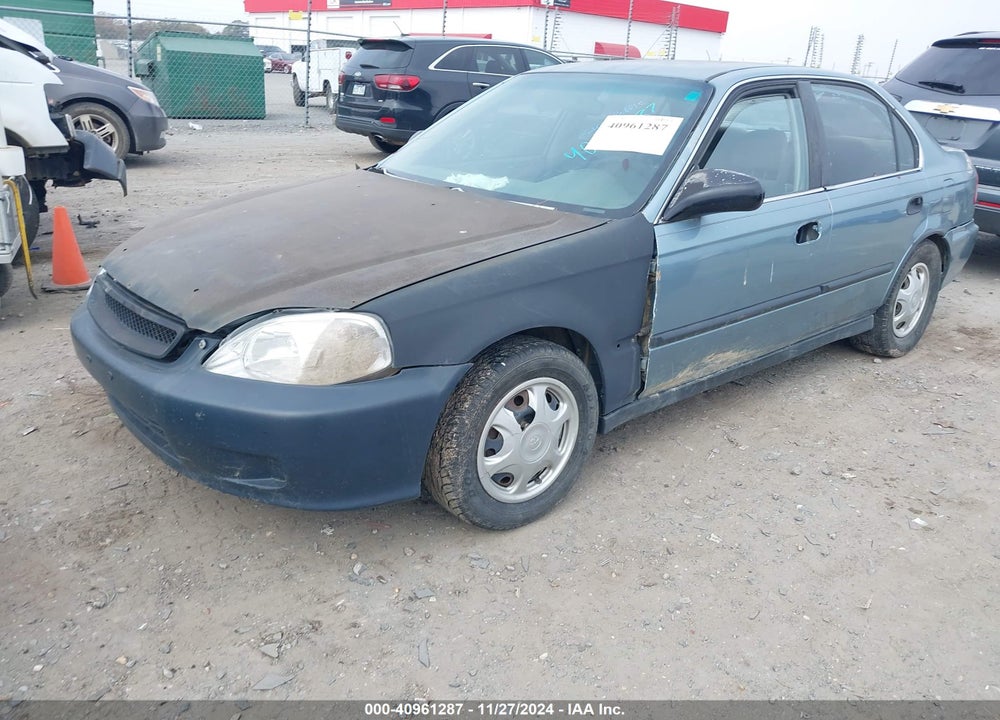 2000 HONDA CIVIC LX VIN: 1HGEJ6677YL054109
