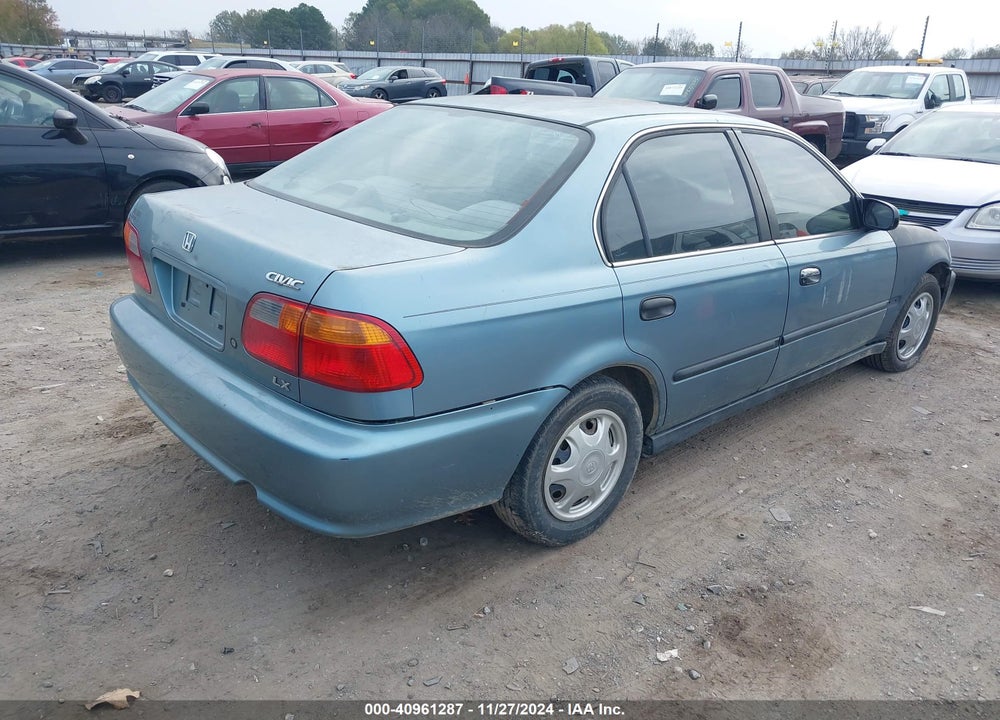 2000 HONDA CIVIC LX VIN: 1HGEJ6677YL054109