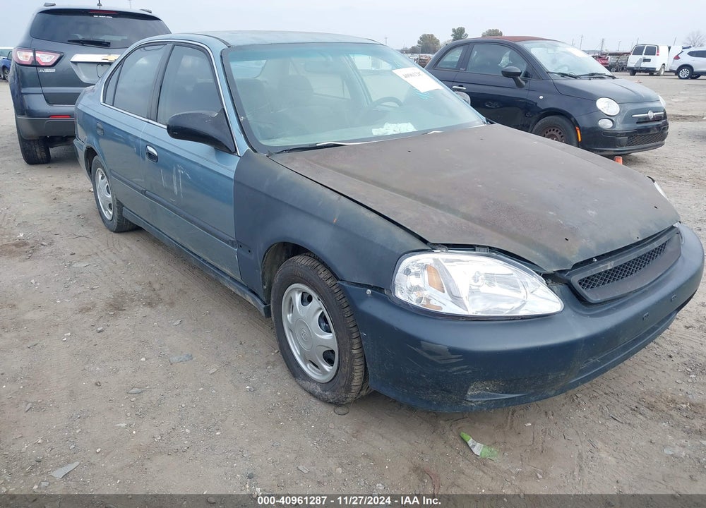 2000 HONDA CIVIC LX VIN: 1HGEJ6677YL054109