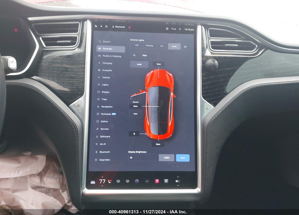 2016 TESLA MODEL S 60D/70D/75D/85D/90D VIN: 5YJSA1E29GF171640