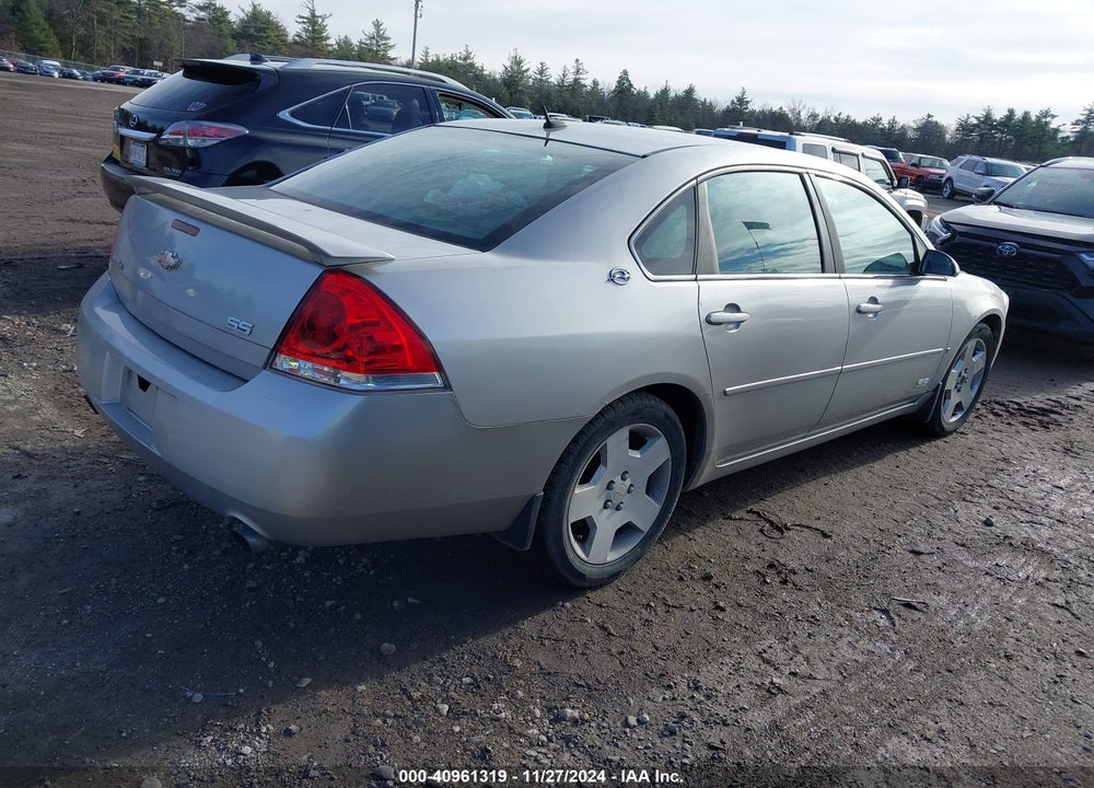 2008 CHEVROLET IMPALA  SS VIN: 2G1WD58C089261276