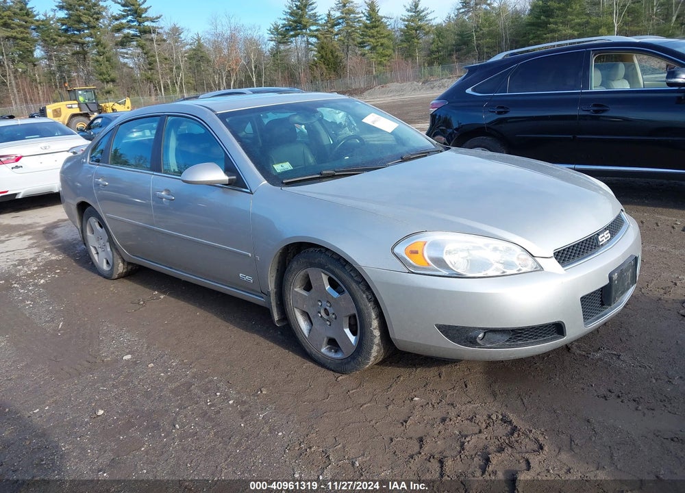 2008 CHEVROLET IMPALA  SS VIN: 2G1WD58C089261276