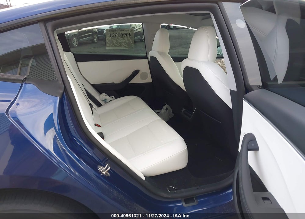 2024 TESLA MODEL 3 LONG RANGE DUAL MOTOR ALL-WHEEL DRIVE VIN: 5YJ3E1EBXRF807848