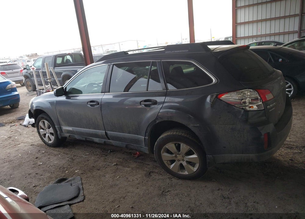2012 SUBARU OUTBACK 2.5I PREMIUM VIN: 4S4BRCCC5C3251522