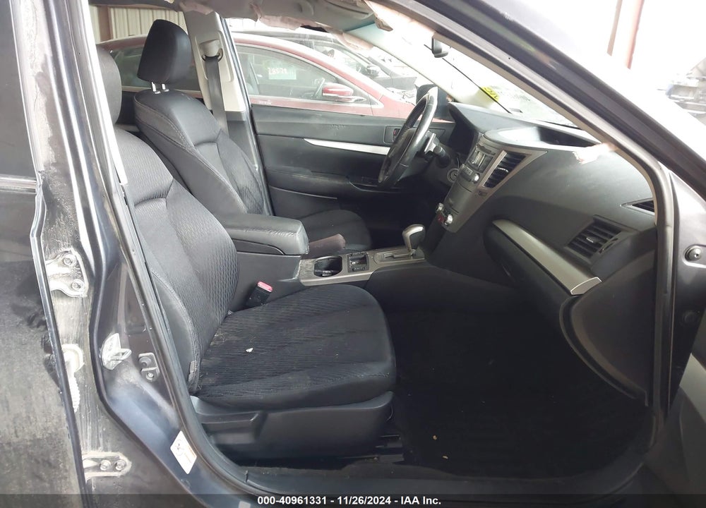 2012 SUBARU OUTBACK 2.5I PREMIUM VIN: 4S4BRCCC5C3251522