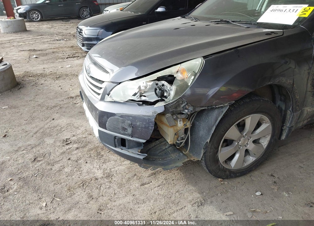 2012 SUBARU OUTBACK 2.5I PREMIUM VIN: 4S4BRCCC5C3251522