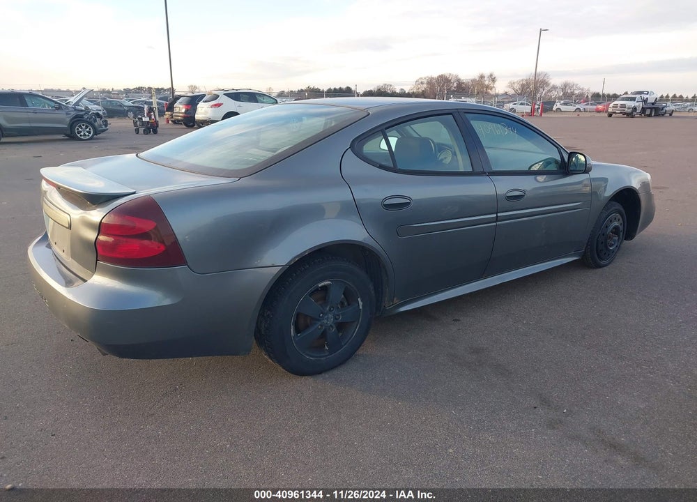 2005 PONTIAC GRAND PRIX VIN: 2G2WP522851302167