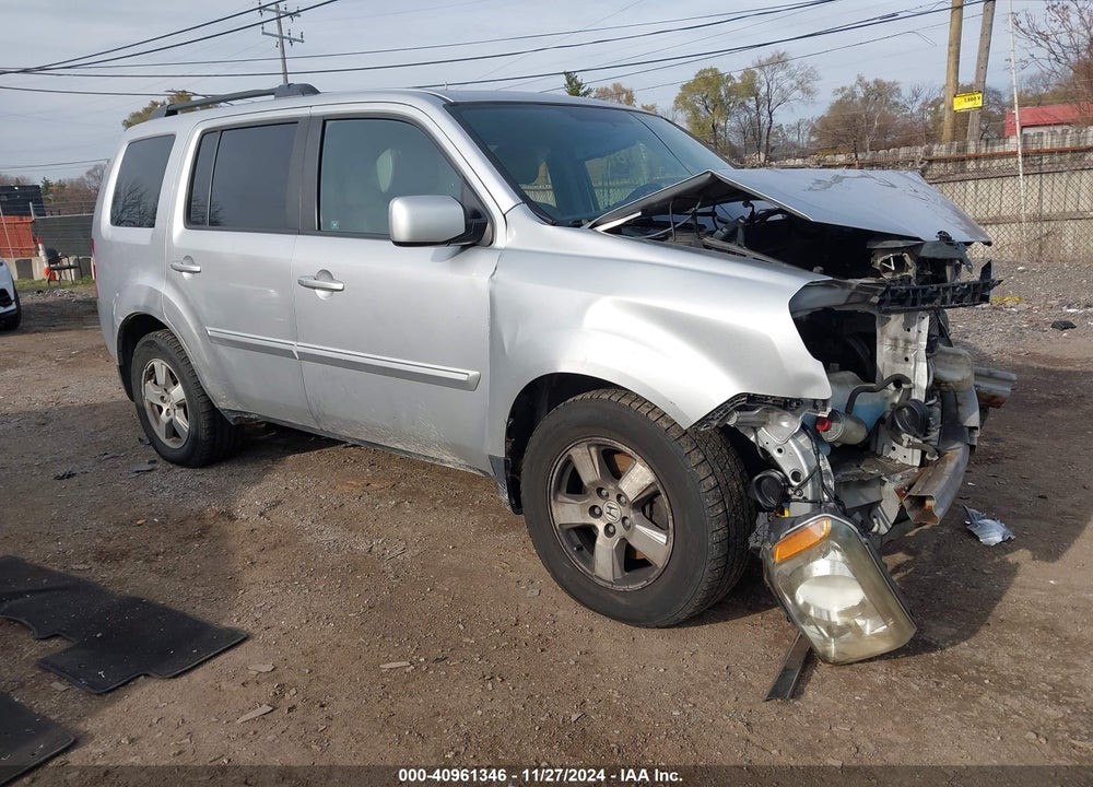 2011 HONDA PILOT EX-L VIN: 5FNYF4H50BB068358