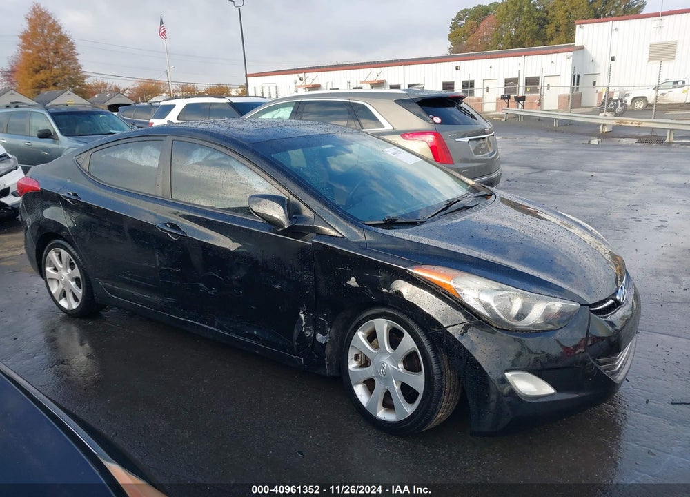 2012 HYUNDAI ELANTRA LIMITED (ULSAN PLANT) VIN: KMHDH4AE1CU228710