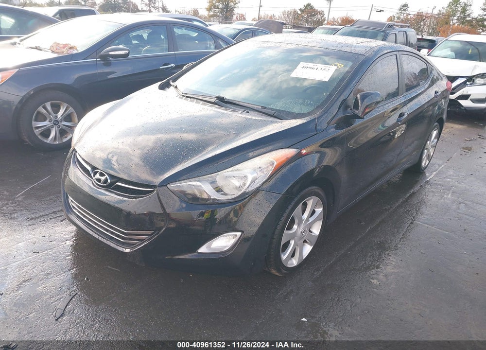 2012 HYUNDAI ELANTRA LIMITED (ULSAN PLANT) VIN: KMHDH4AE1CU228710
