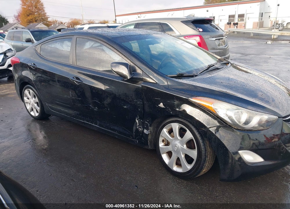 2012 HYUNDAI ELANTRA LIMITED (ULSAN PLANT) VIN: KMHDH4AE1CU228710