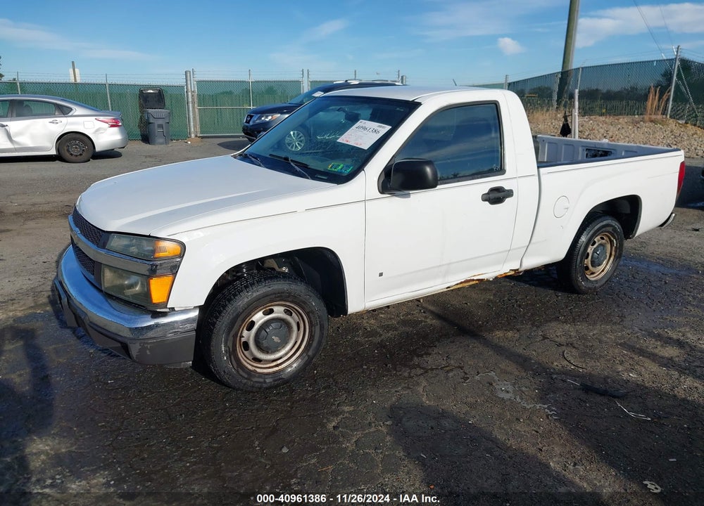 2006 CHEVROLET COLORADO WORK TRUCK VIN: 1GCCS148668217673