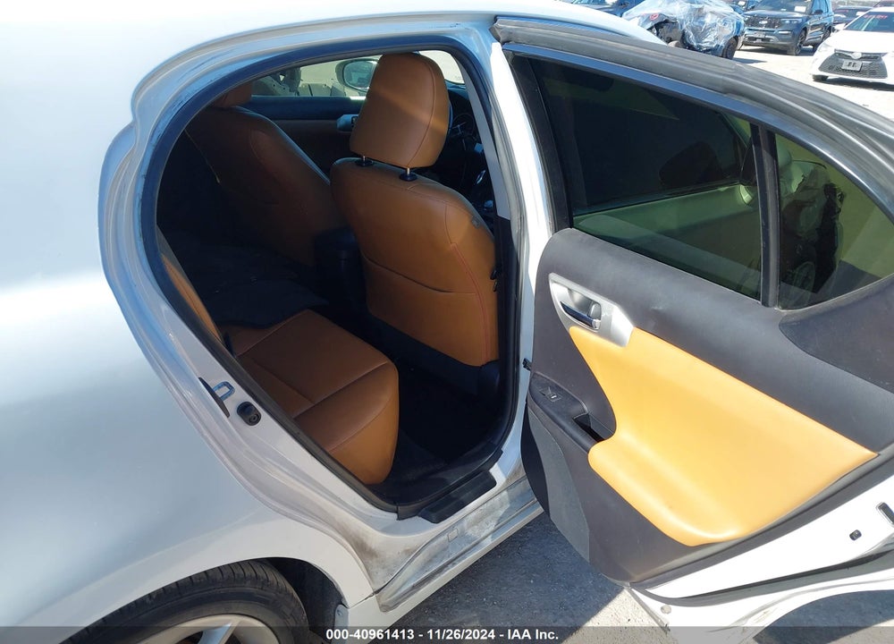 2012 LEXUS CT 200H PREMIUM VIN: JTHKD5BH0C2069744