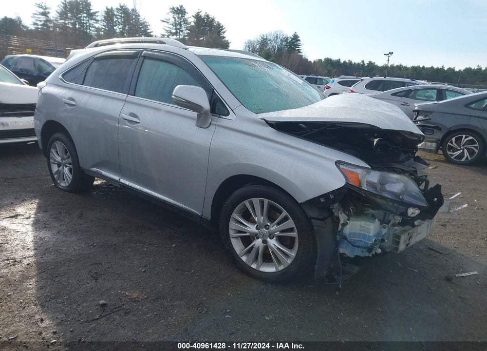 2011 LEXUS RX 450H VIN: JTJBC1BAXB2421708