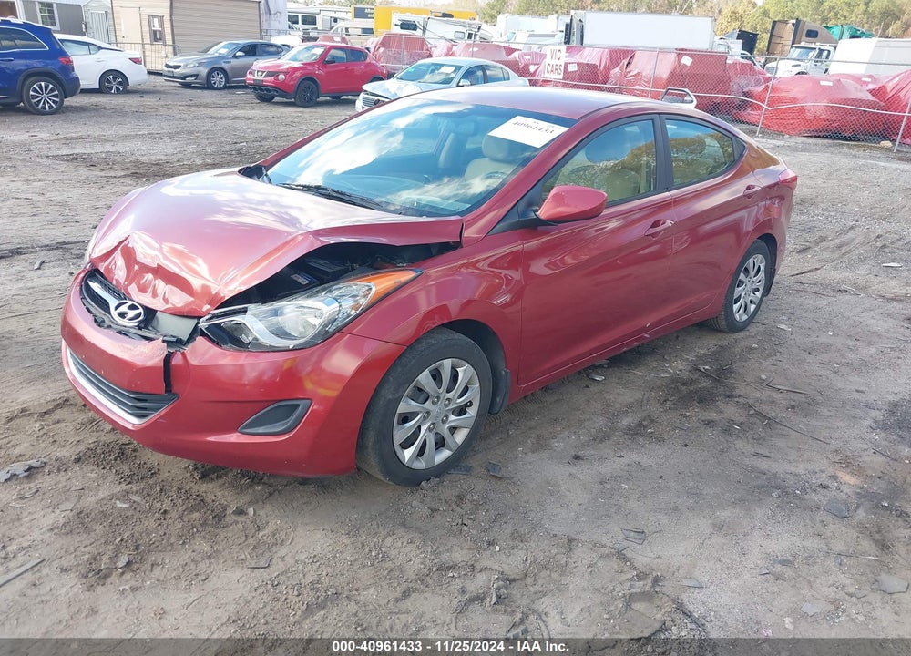 2012 HYUNDAI ELANTRA GLS (ULSAN PLANT) VIN: KMHDH4AE7CU470806
