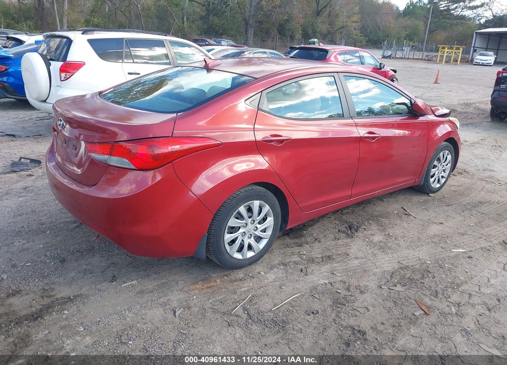 2012 HYUNDAI ELANTRA GLS (ULSAN PLANT) VIN: KMHDH4AE7CU470806