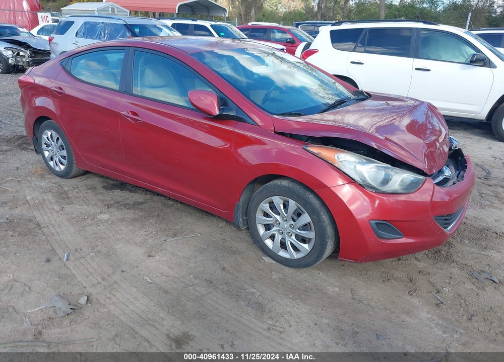 2012 HYUNDAI ELANTRA GLS (ULSAN PLANT) VIN: KMHDH4AE7CU470806