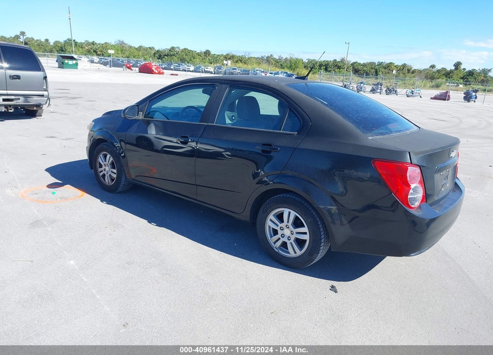 2012 CHEVROLET SONIC 1LS VIN: 1G1JB5SH1C4209316