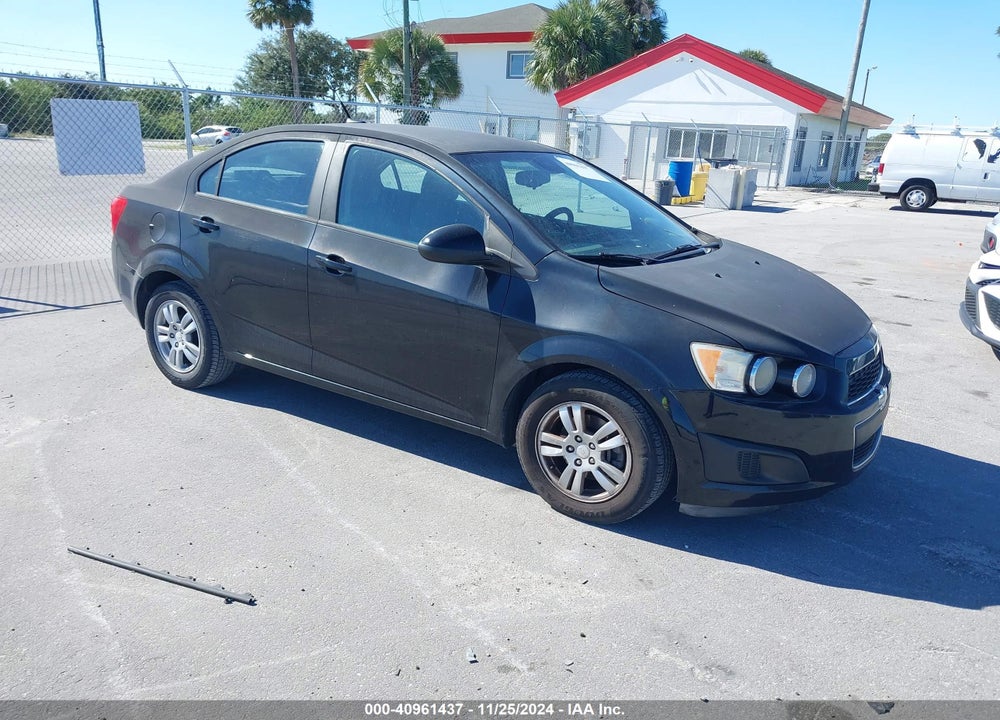 2012 CHEVROLET SONIC 1LS VIN: 1G1JB5SH1C4209316