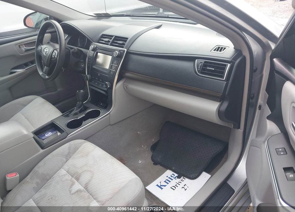 2016 TOYOTA CAMRY LE VIN: 4T1BF1FK7GU555595
