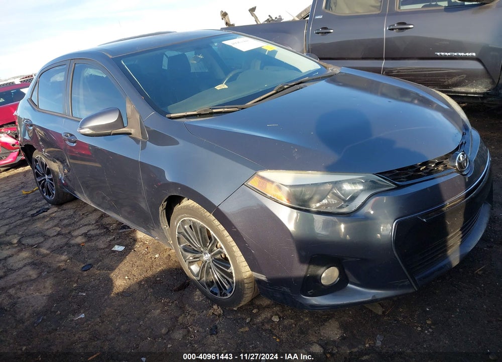 2015 TOYOTA COROLLA S PLUS VIN: 5YFBURHE8FP233155