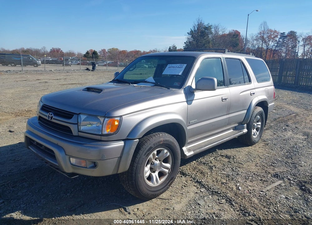 2002 TOYOTA 4RUNNER SR5 V6 VIN: JT3HN86R020389237