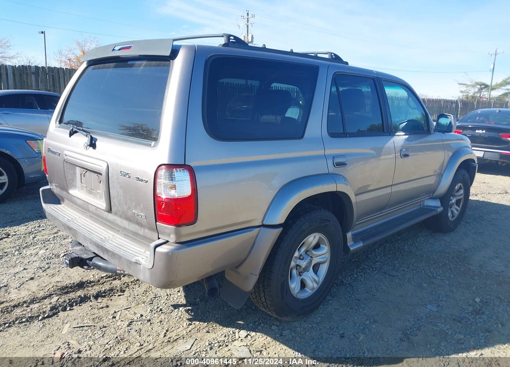 2002 TOYOTA 4RUNNER SR5 V6 VIN: JT3HN86R020389237