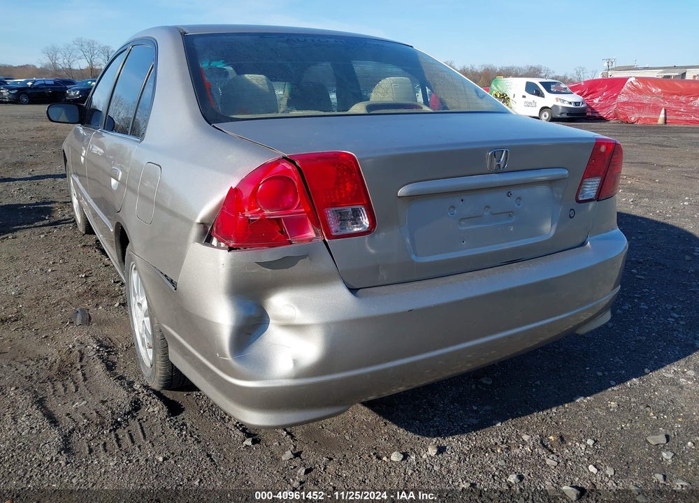 2005 HONDA CIVIC LX VIN: 2HGES16535H550967