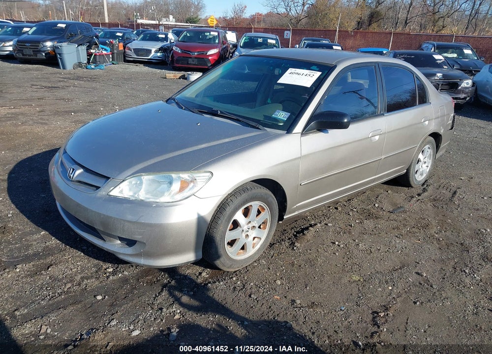2005 HONDA CIVIC LX VIN: 2HGES16535H550967